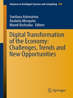 cover image of Digital Transformation of the Economy